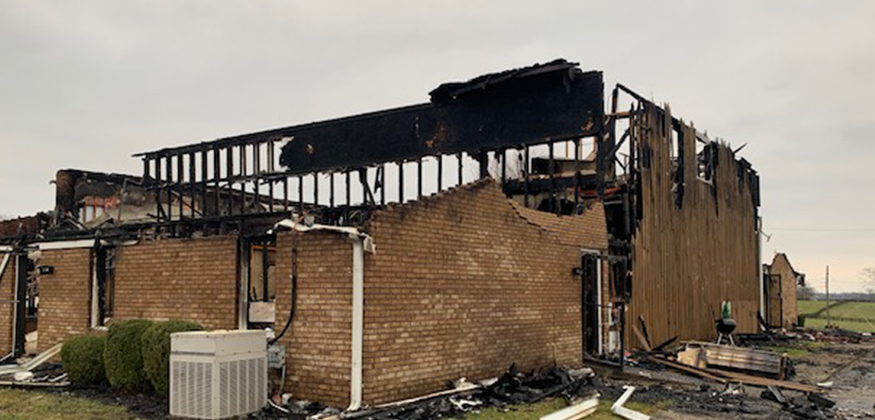 Resilient Congregation Reflects Pastor Following Church Fire